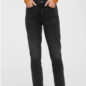 Gap high rise cheeky jean in black